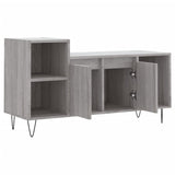 TV Cabinet Grey Sonoma 100x35x55 cm Engineered Wood 831322