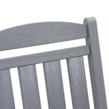 Rocking Chair 2 pcs Light Grey 92 x 70 x 108 cm Polyethylene 3335813