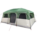 ZNTS Family Tent Cabin 9-Person Green Waterproof 94539