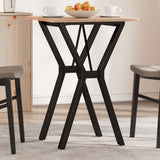 Dining Table Legs Y-Frame 40x40x73 cm Steel 357927