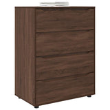 Storage Cabinets 2 pcs Brown Oak 80 x 48 x 105 cm 3406232