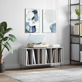 Record Cabinet Grey Sonoma 100x38x48 cm Engineered Wood 831754