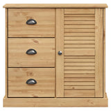Sideboard with Drawers VIGO 78x40x75 cm Solid Wood Pine 353199