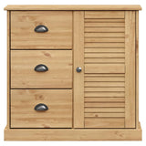 Sideboard with Drawers VIGO 78x40x75 cm Solid Wood Pine 353199