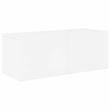 5 Piece TV Cabinet Set White Engineered Wood 3114246