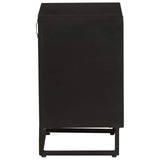 Handmade Bedside Cabinet Natural 40 x 30 x 50 cm 42020096