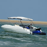4-bow Bimini Top with Mesh Sidewalls 243xx137 cm 94852