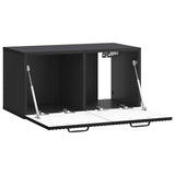 Wall-Mounted TV Cabinet Black 59.5 x 31 x 30 cm Engineered Wood 899046