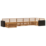 Outdoor Sofa Set 7 pcs Natural 3383632