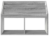Kids Bookshelf Grey Sonoma 72.5 x 29.5 x 69 cm Engineered Wood 892385