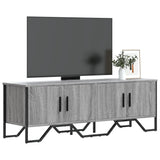 TV Cabinet Grey Sonoma 122x34x41 cm Engineered Wood 848587