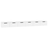 Wall Cabinets 2 pcs White 102x30x20 cm Engineered Wood 3115900
