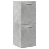3 Piece Bathroom Furniture Set Concrete Grey Engineered Wood 3324870