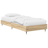 Bed Frame Sonoma Oak 80 x 200 cm Engineered Wood 8009045