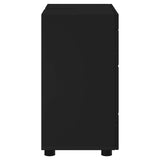 Bathroom Cabinet Set with Storage TULUM Black 60 x 34 x 63 cm 880322