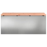 Garden Bench Silver 100 x 40 x 43 cm Galvanised steel 874910