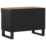 ZNTS TV Cabinet 60x33x43.5 cm Solid Wood Mango 352884