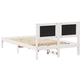 Bed Frame with Upholstered Headboard Light Grey 120 x 200 cm 878263