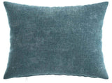 Cushion Cover 12 pcs HEERLEN Blue 40 x 40 cm Chenille Fabric 908511
