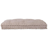 Sofa Cushion Light Brown 120 x 80 x 12 cm Fabric 4019070