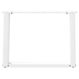 Coffee Table Legs U-Shaped 2 pcs White 60x cm Steel 4012769