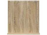 Vanity Mirror Rectangular Sonoma Oak 70 x 50 x 18 cm 868335