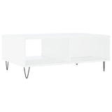 Coffee Table White 90x60x35 cm Engineered Wood 827060