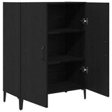 Sideboard Black Oak 69.5x34x90 cm Engineered Wood 862093