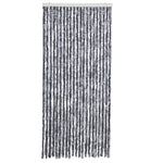 ZNTS Insect Curtain Silver 90x200 cm Chenille 315139