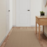Carpet Runner Sisal Look Sand 80x400 cm 355793