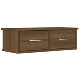 Wall Cabinet Brown Oak 60x26x18.5 cm Engineered Wood 815080