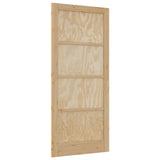 Interior Door Natural 93 x 211 cm Plywood 42052400