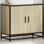 ZNTS Bathroom Sink Cabinet Sonoma Oak 65x33x60 cm Engineered Wood 849265