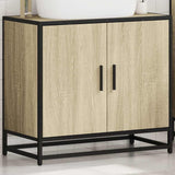 ZNTS Bathroom Sink Cabinet Sonoma Oak 65x33x60 cm Engineered Wood 849265