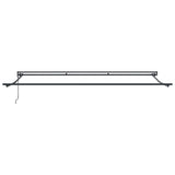 Awning Frame Retractable Anthracite 5 x 3 m Powder-coated Steel 42002539