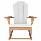 Garden Adirondack Rocking Chair Natural 100% Polyester 42041359
