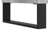 TV Cabinet Concrete Grey 100x34.5x44.5 cm Engineered Wood 831248