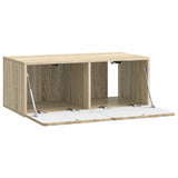 Wall-Mounted TV Cabinet Sonoma Oak 78.5 x 41 x 30 cm 898347