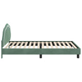 Children's Bed Frame with Headboard Sea Green 80 x 200 cm 42010913