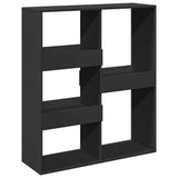 Room Divider Black 100x33x115 cm Engineered Wood 3309547