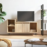 TV Cabinet Sonoma Oak 100x35x55 cm Engineered Wood 831319