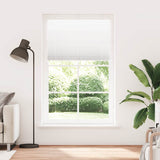 Pleated Blind White 120x200 cm Fabric Width 119.4 cm Polyester 4015521