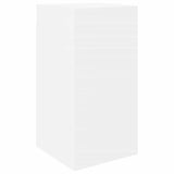 6 Piece TV Cabinet Set White Engineered Wood 3078698