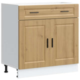 Kitchen Base Cabinet Porto Artisan Oak Engineered Wood 853986