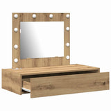 Dressing Table Brown 83 x 40 x 70 cm Engineered Wood 865234