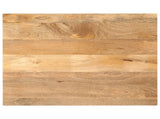 Table Top 90x80x2.5 cm Rectangular Solid Wood Mango 371481