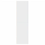 TV Cabinet White 30.5x30x110 cm Engineered Wood 803362