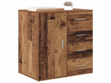 Sideboard with Drawer Old Wood 59 x 39 x 80 cm Engineered Wood 883064