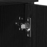 TV Cabinet Set Black Oak 101 x 35 x 65 cm Engineered Wood 862927