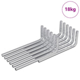 Hex Key 4675 pcs Silver 20 x 52 mm Steel 864861